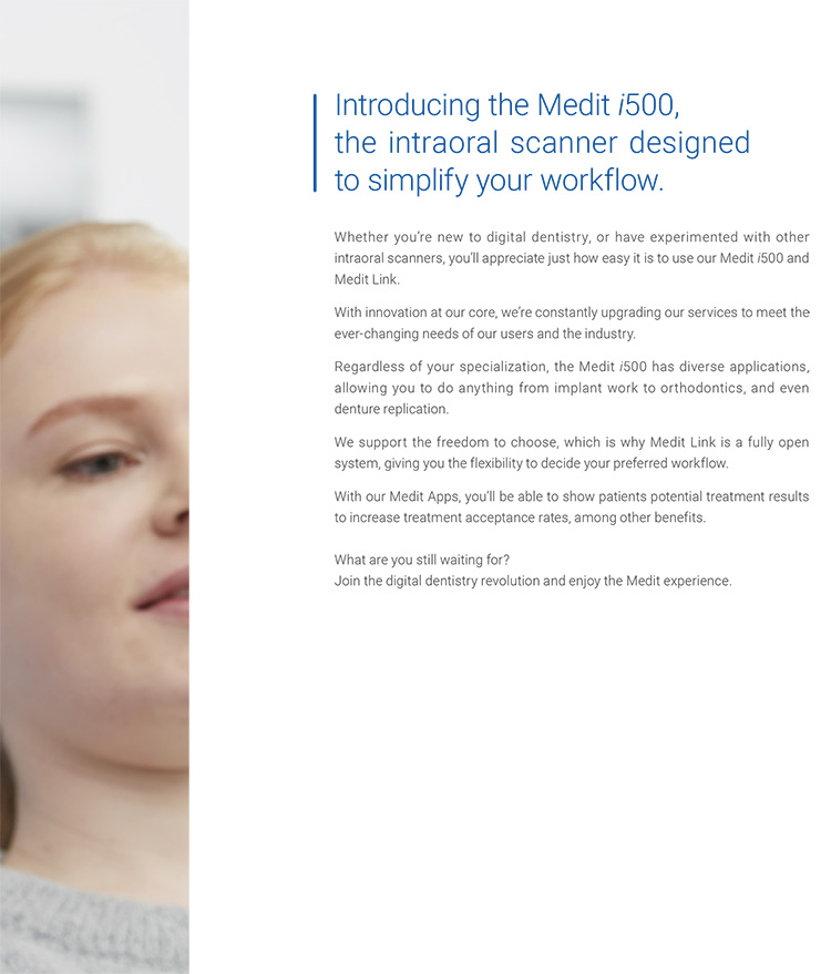 i500 Intraoral Scanner